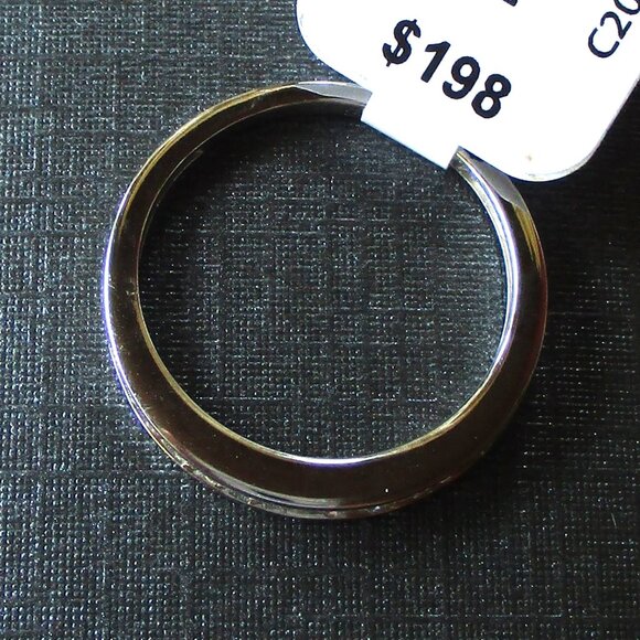 FOREVER BRIDE 10 KT White Gold Diamond Anniversary Band SZ 7 - Picture 3 of 7